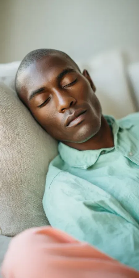 Homme hypnose